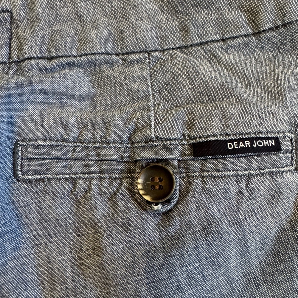 Dear John Blue Straight Leg Pants. Size 27 - Picture 8 of 10